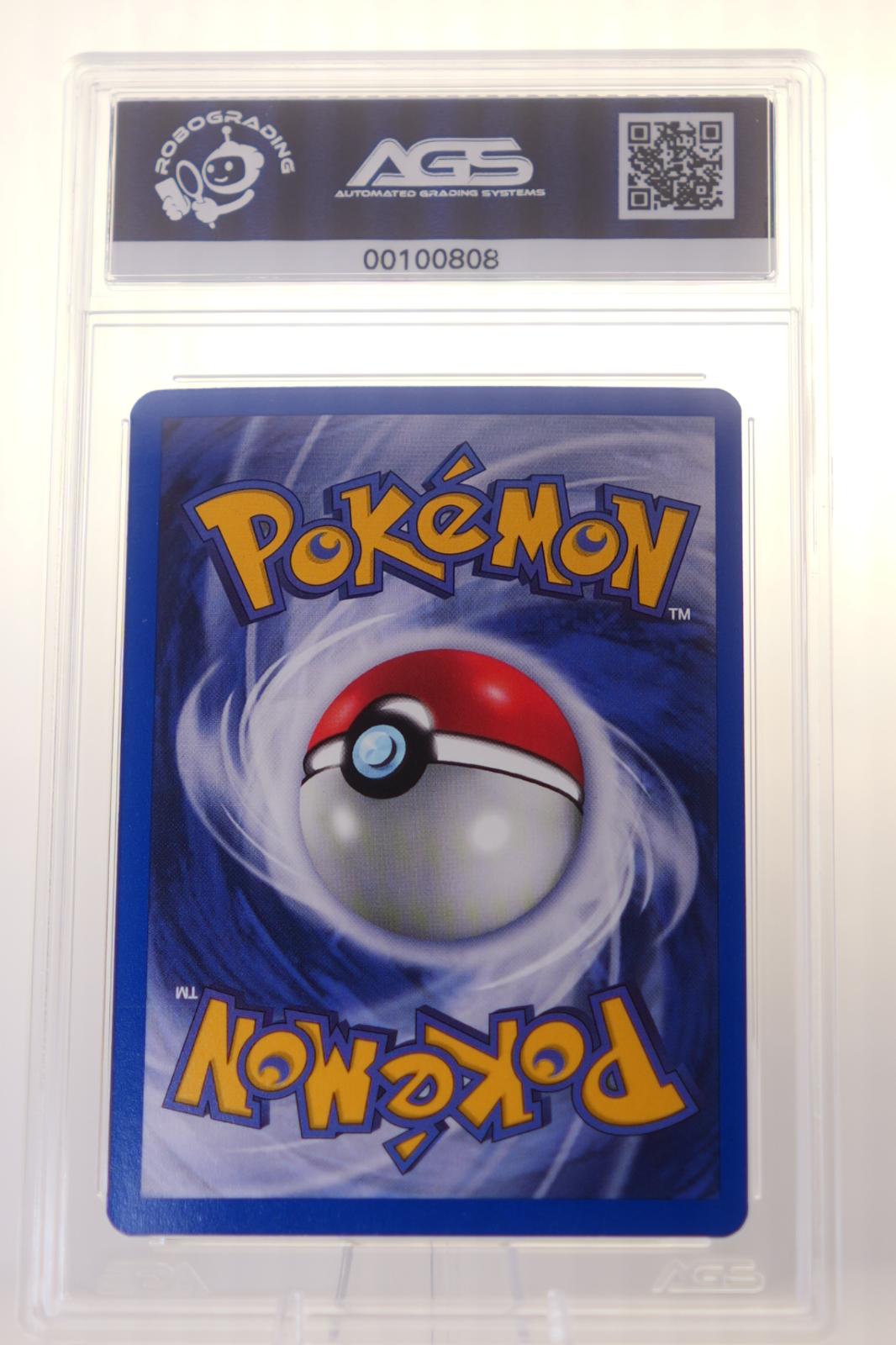 AGS 8.5 - Giovanni's Persian 8/132 Rare Gym Challenge Pokemon Unlimited Holo