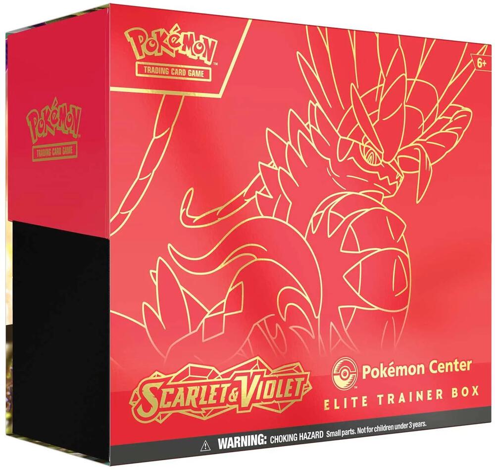 Scarlet and Violet Pokemon Center ETB (Red)
