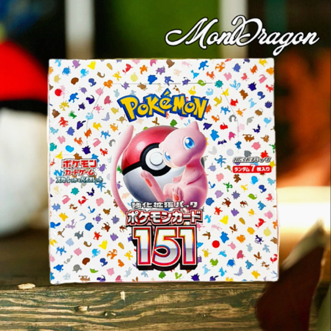 Pokmon 151 Booster Box MonDragon Pokmon 151 Booster Box MonDragon