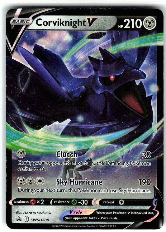 Corviknight V SWSH200 Holo Promo Sword & Shield Promo Pokemon Moderately Played