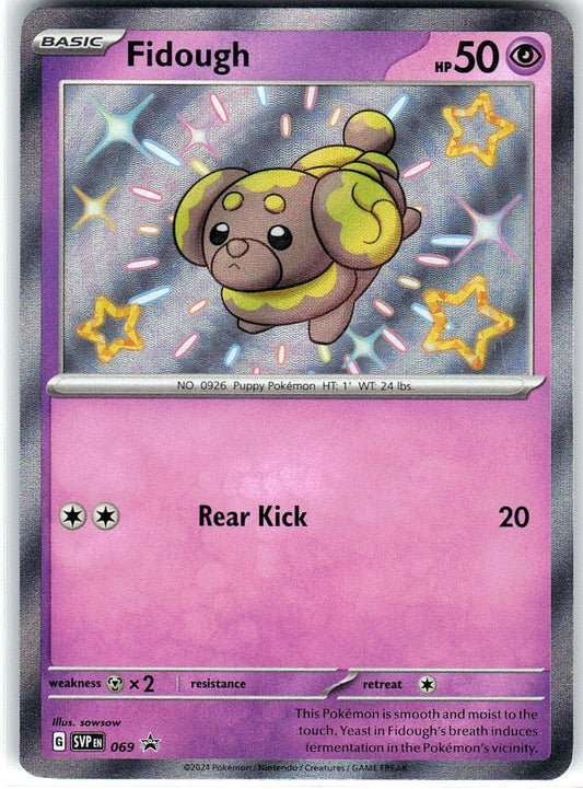 Fidough 069 Holo Promo Scarlet & Violet Promo Pokemon Near Mint