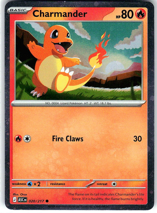 Charmander (Cosmos Holo) 020/217 Miscellaneous Cards & Products Pokemon NM