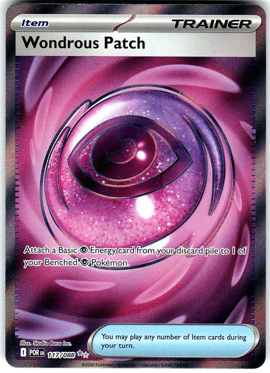 Wondrous Patch 117/088 Double Rare Perfect Order Pokemon Holo Near Mint