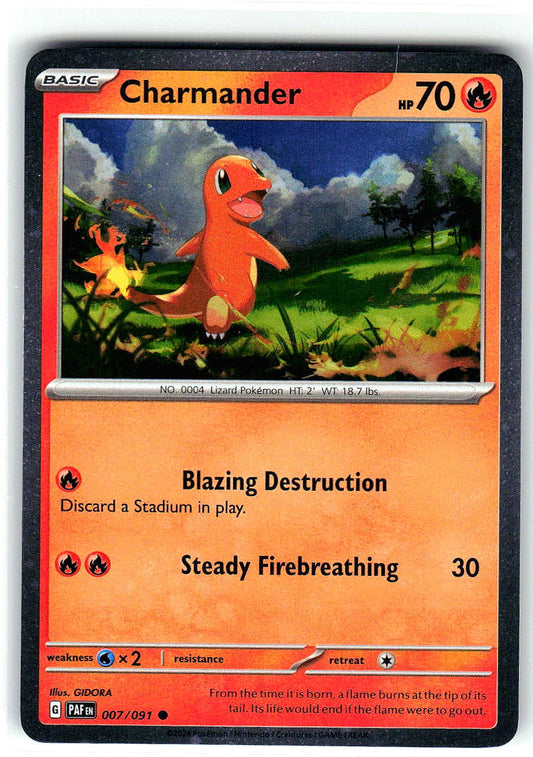 Charmander (Cosmos Holo) 007/091 Miscellaneous Cards & Products Pokemon NM