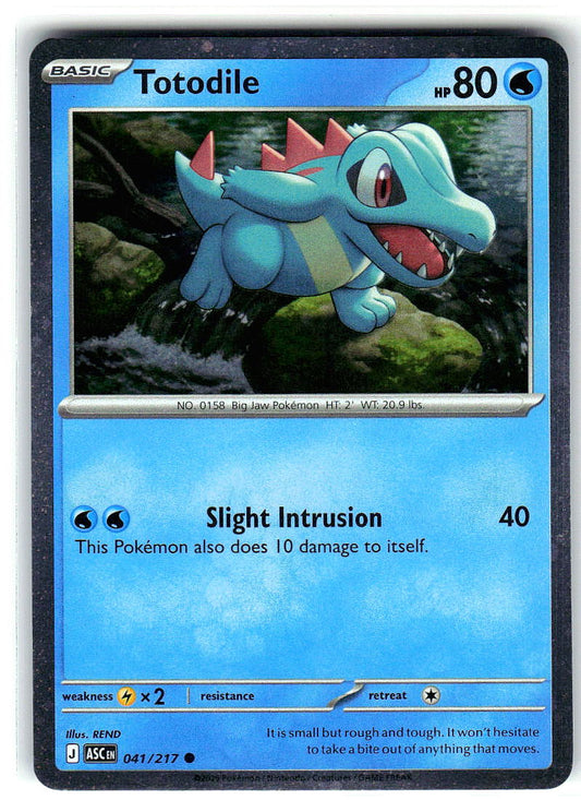 Totodile (Cosmos Holo) 041/217 Common Miscellaneous Cards & Products Pokemon NM