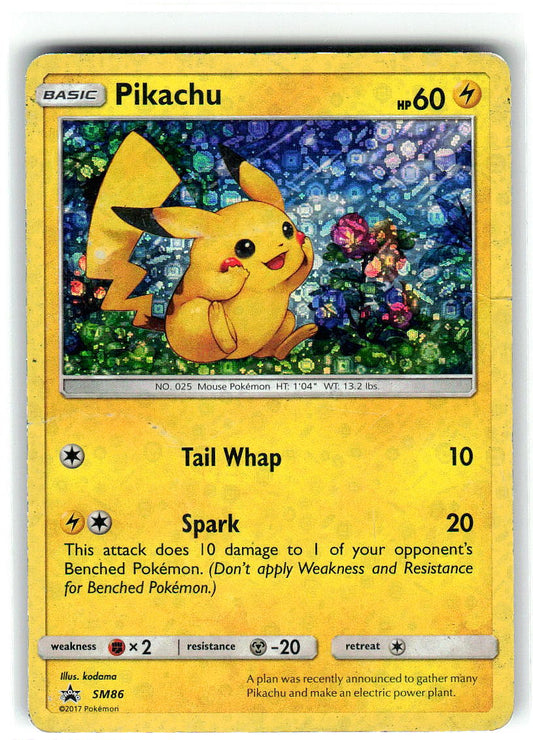 Pikachu (General Mills Promo) SM86 Holo  Pokemon HP