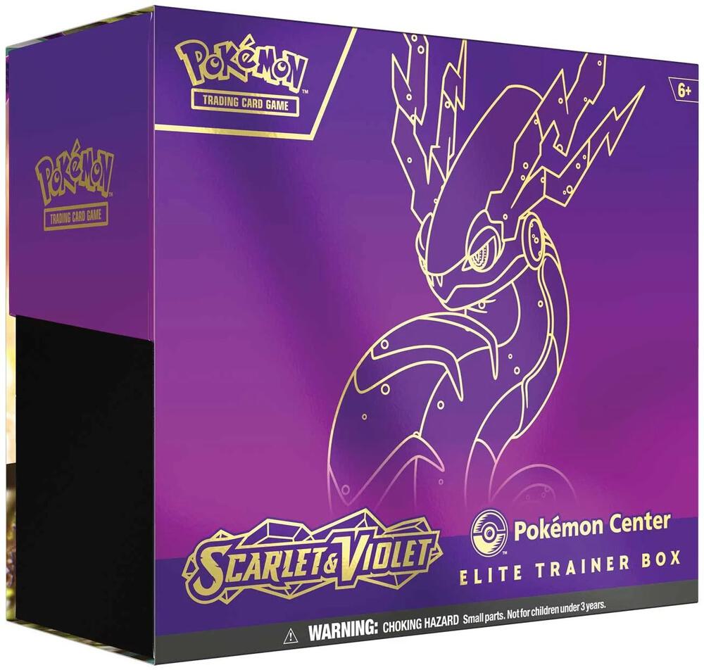 Scarlet and Violet Pokemon Center ETB (Purple)