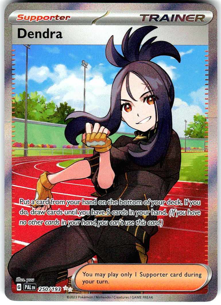 Dendra 250/193 Double Rare Paldea Evolved Pokemon Holo Near Mint