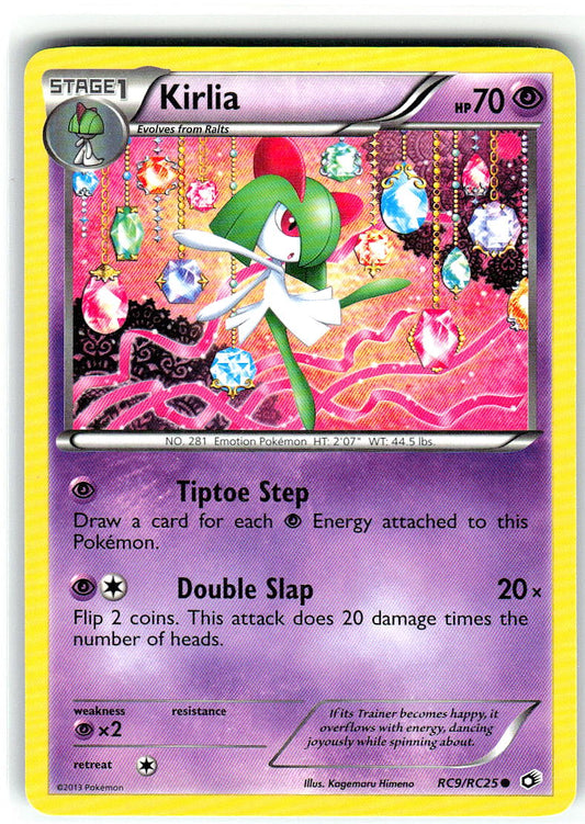 Kirlia RC9/RC25 Holo Common Legendary Treasures: Radiant Collection Pokemon LP