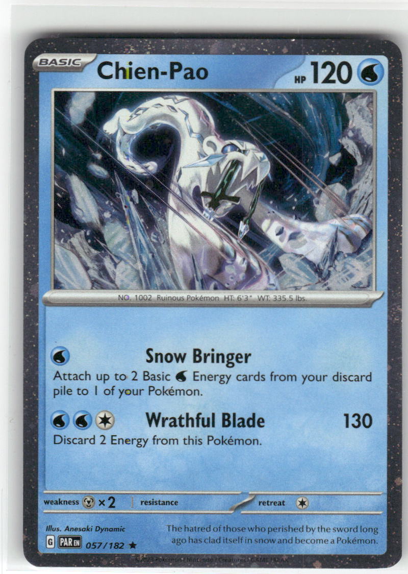 Chien-Pao (Cosmos Holo) 057/182 Rare Miscellaneous Cards & Products Pokemon NM