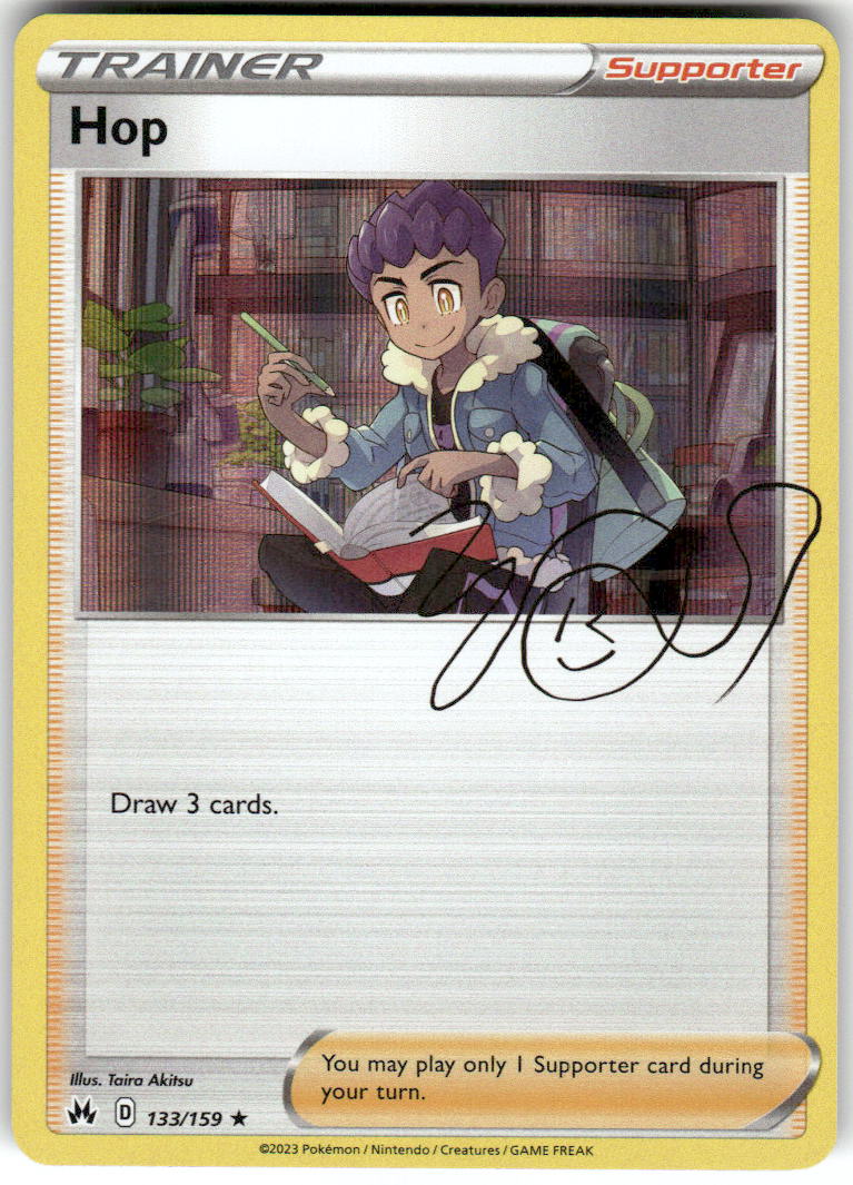 Hop 133/159 Holo Rare Crown Zenith Pokemon Near Mint
