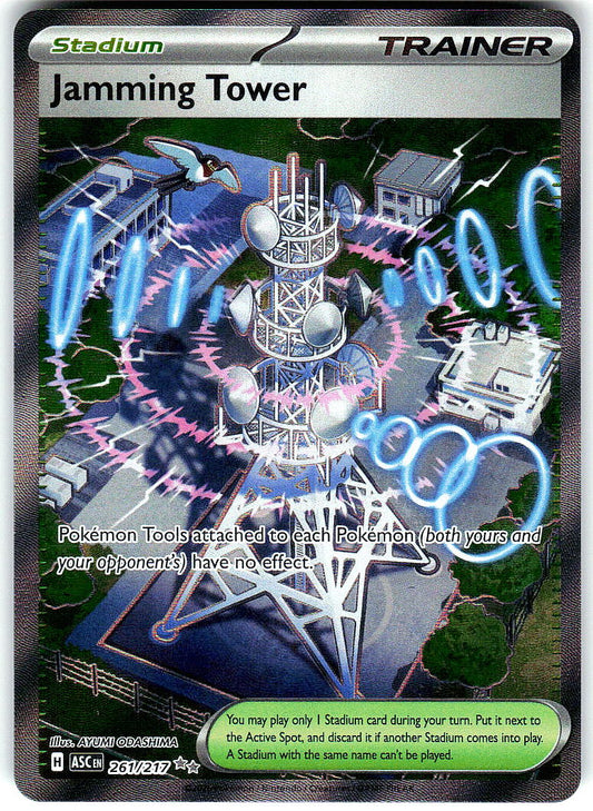 Jamming Tower 261/217 Double Rare Ascended Heroes Pokemon Holo Near Mint