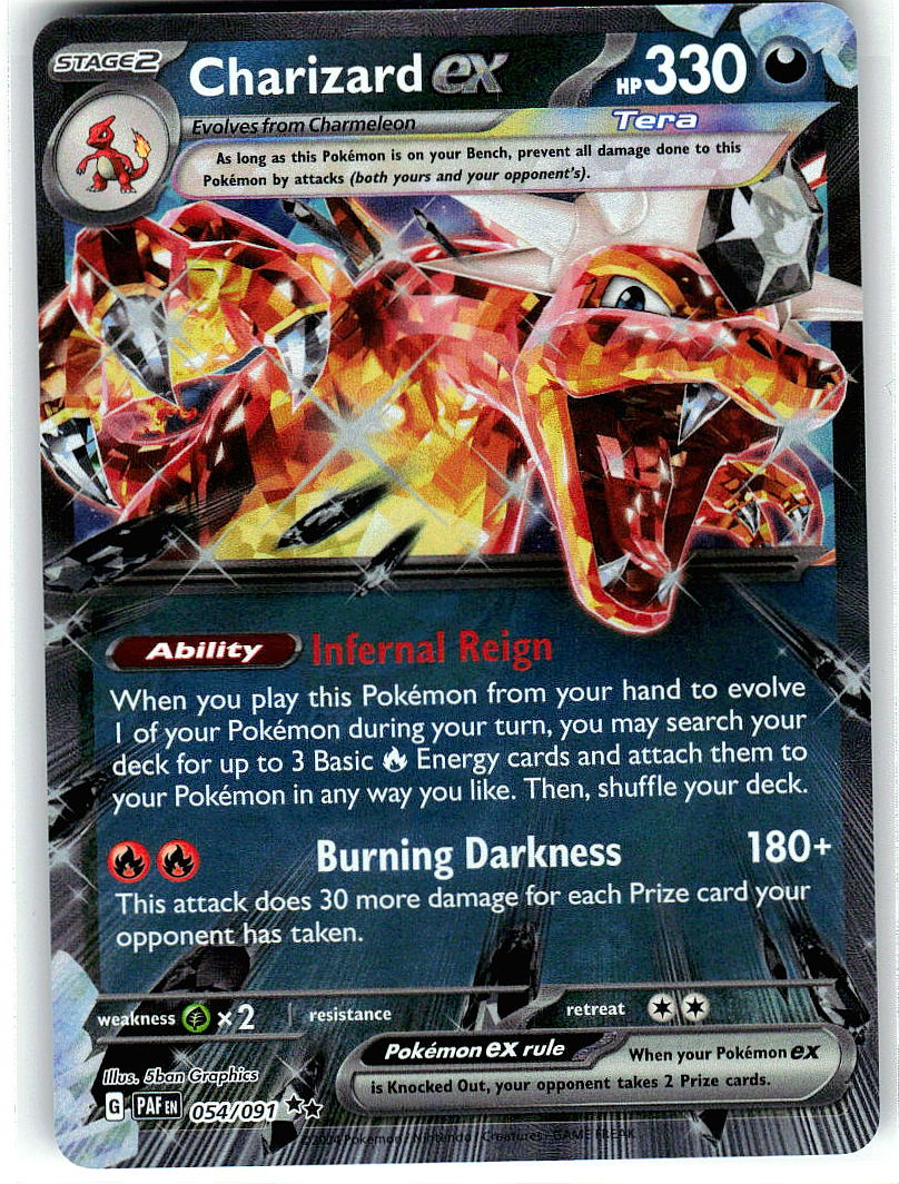 Charizard ex 125/197 Double Rare Obsidian Flames Pokemon Holo Near Mint